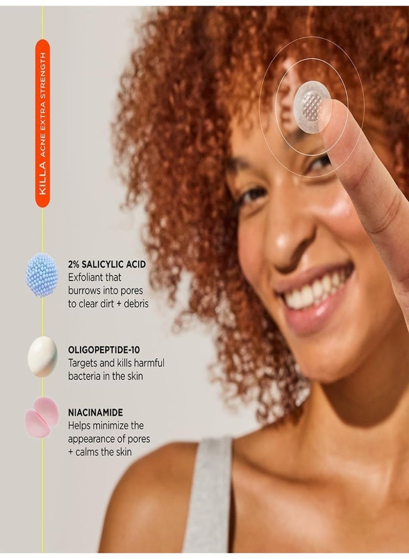 ZitSticka KILLA Extra Strength Microdart Acne Patches with 2% Salicylic Acid – Targeted Blemish Treatment - Image 5