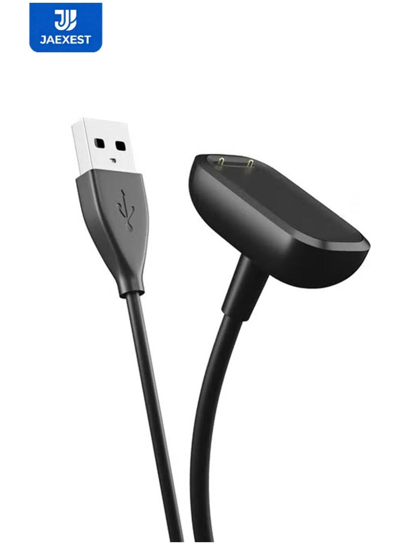 jaexest 3.3Ft / 1M USB-A Charger Cable for Fitbit Charge 6, Charge 5 & Luxe Fitness Trackers – Replacement Charging Cord with Magnetic Connector – Compatible Charging Accessory for Health & Activity Bands - Image 1
