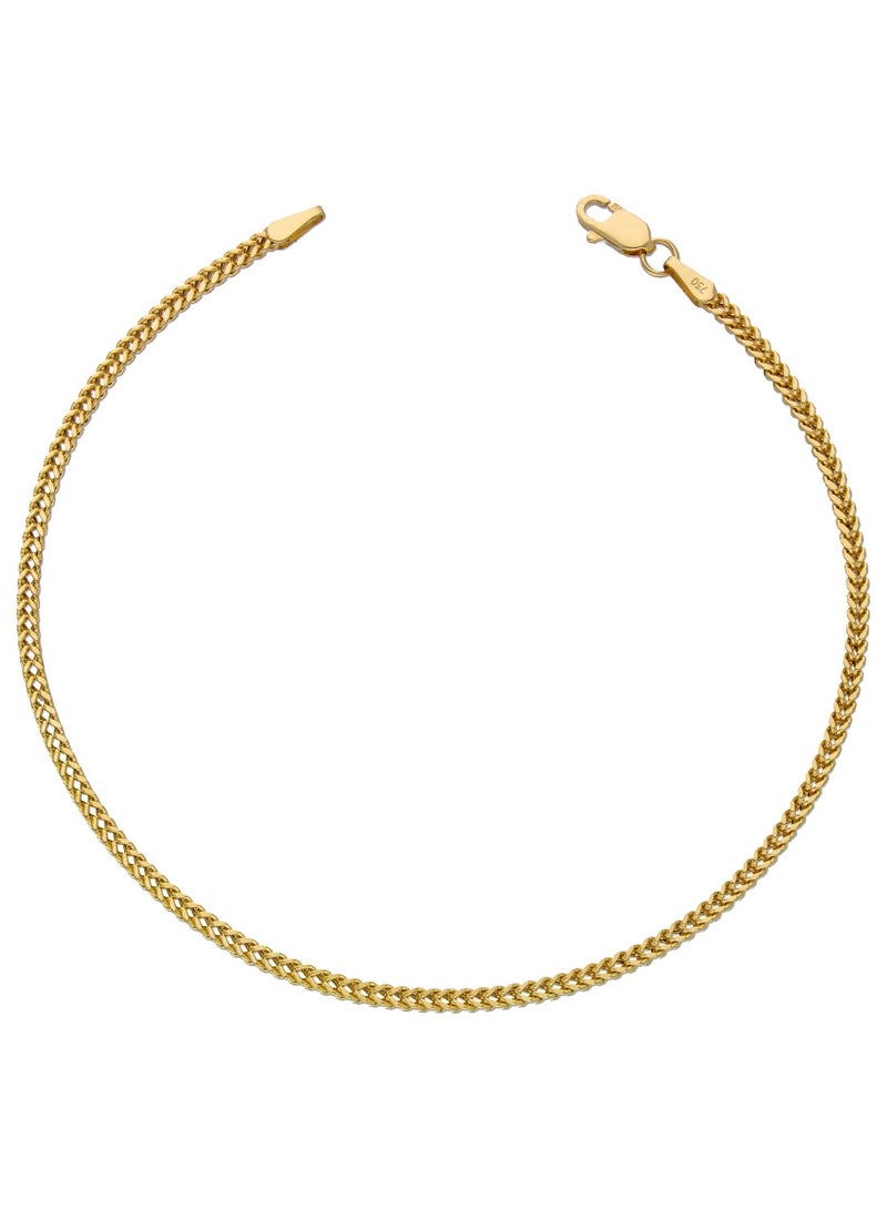 FK Jewellers Gold Braided Bracelet 18KT - Image 1
