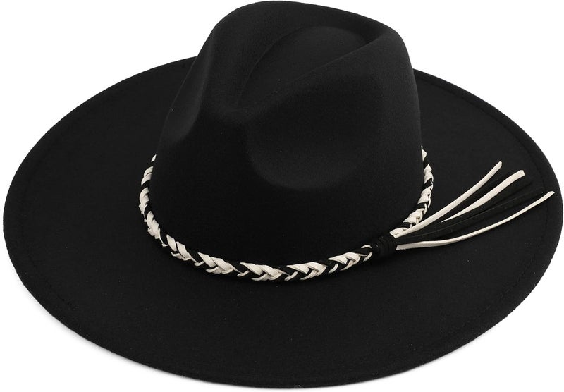 Pro Celia Big Wide Brim Women Fedora Hat - Image 1