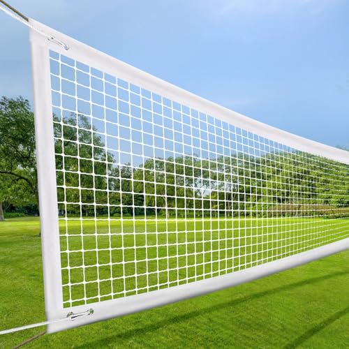 Kynara 32x3ft Heavy Duty Volleyball Net for Backyard, Pool Volleyball Net Replacement Outdoor-with Storage Bag - Image 1