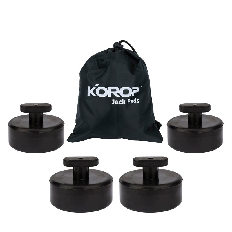 Lifting Jack Pad 4pcs Compatible with Chevy Corvette C5 C6 C7 C8 Rubber Lift Point Adapter Jack Pucks with Storage Bag