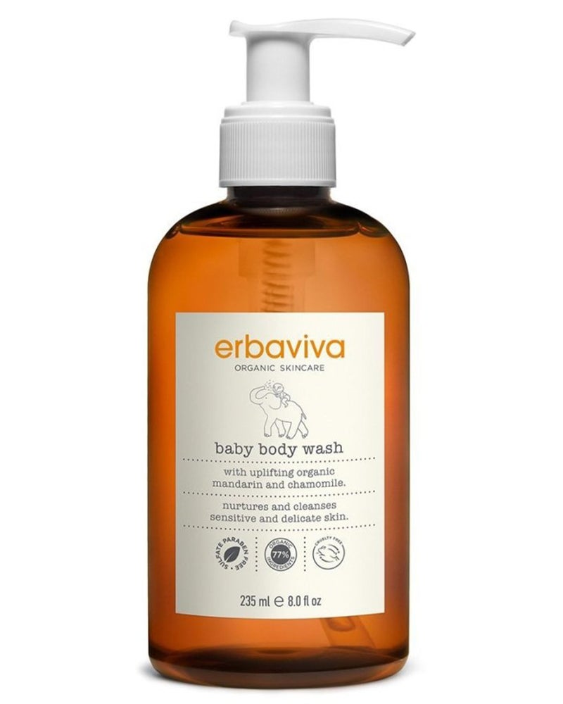 erbaviva Baby Body Wash 8 fl Oz - Image 1