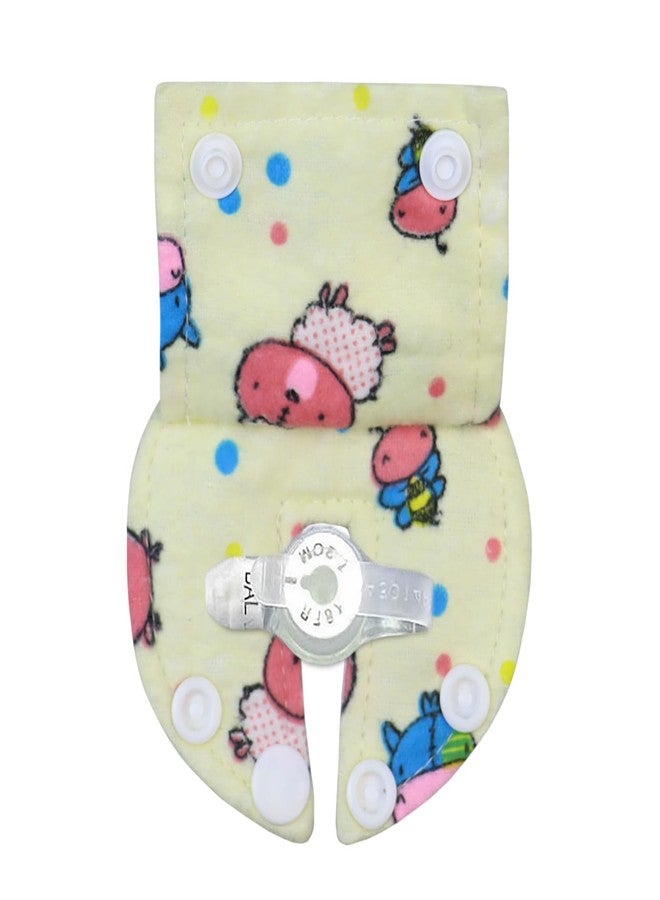 welsoon Feeding Tube Pads G Tube Button Pad with Cover for G-Tube or J Tube Reusable and Comfort 7 Pack (Yellow - Image 1