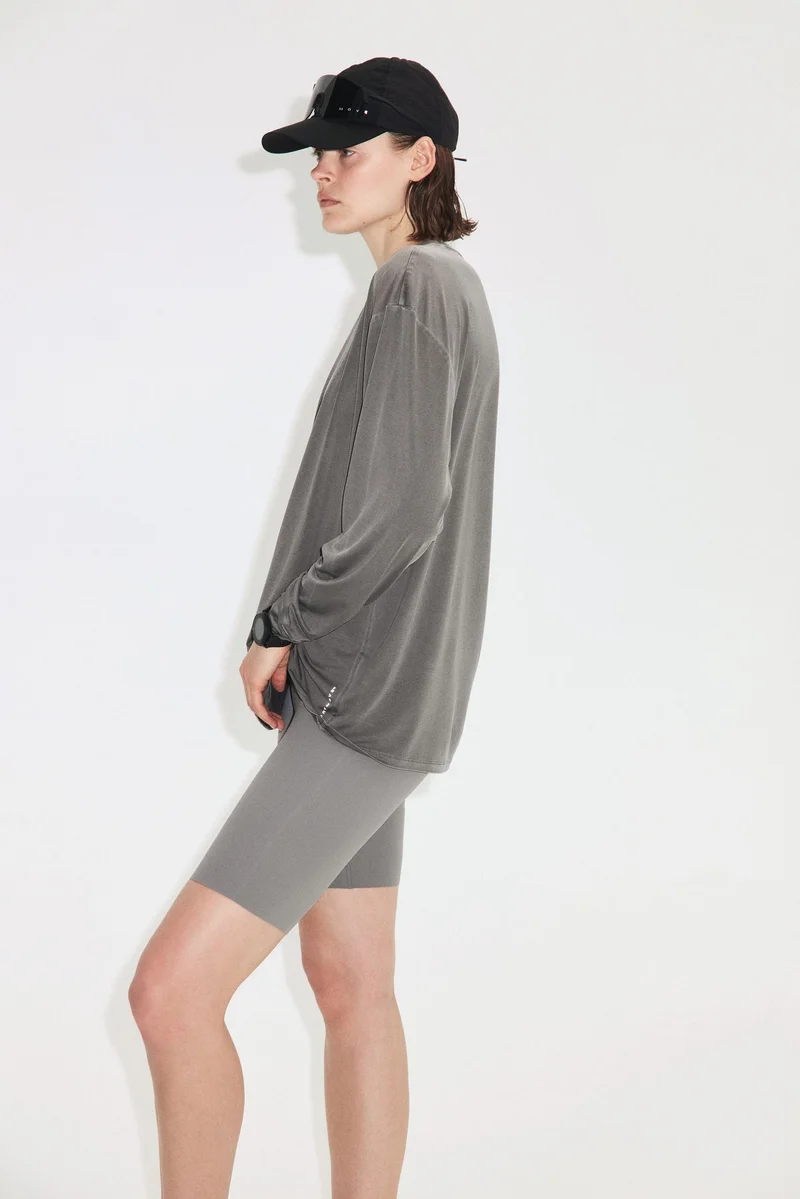 H&M  Loose Fit Running top with DryMove™ for Women | Best Price UAE