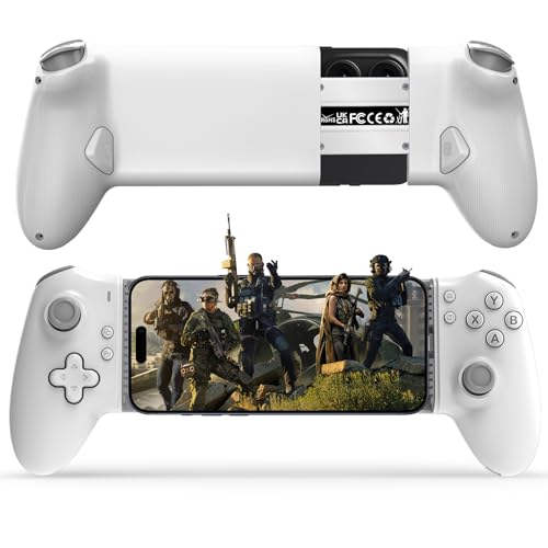 arVin USB C Mobile Gaming Controller for iPhone 171615 Series Android USBC Plug Play Remote Play for PS5PS4XboxPC Consoles Cloud Game Emulator with Hall Effect JoysticksTurboBack keys - Image 1