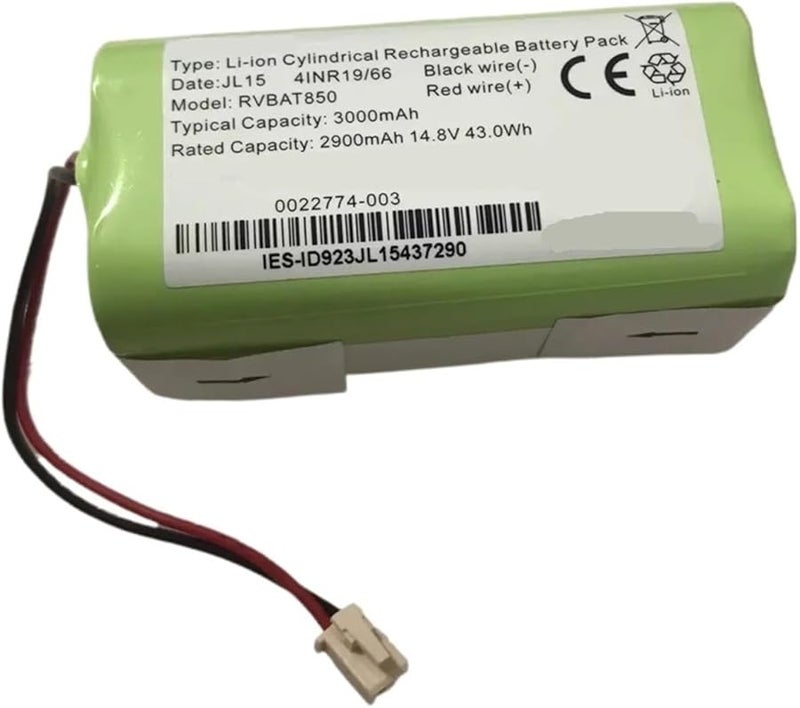 Shark RVBAT850 JL15 Robot Vacuum Cleaner Replacement Battery High Capacity Lithium Ion - Image 2