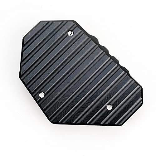 MOWOK Fit For Goldwing GL1800 2002-2017 and 2018-2024 Goldwing GL1800 1800 Motorcycle Side Stand Extension Kickstand foot Pad (Year 2018-2024 (Black)) - Image 5