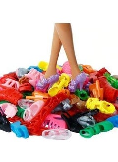 Marimari 42 Pieces Doll Accessories Compatible For Frozen-Barbie-Cindy  - Image 4