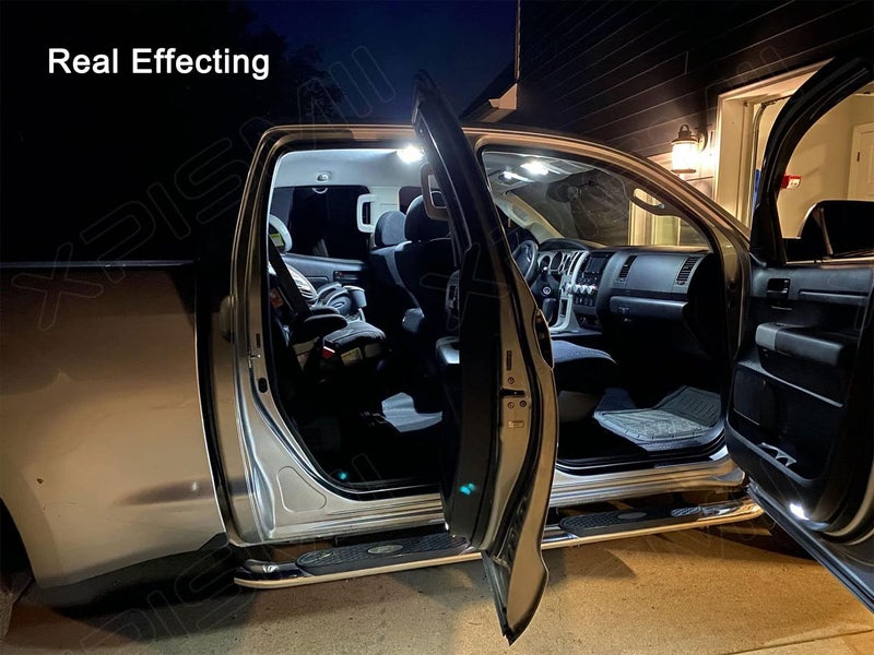 Xpismii 12 Piece 6000K White Interior LED Light Kit Package Replacement for Chevy Chevrolet Silverado/GMC Sierra 1999 2000 2001 2002 2003 2004 2005 2006, with Placement Diagram and Install Tool - Image 4