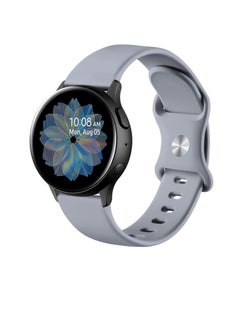 Generic Strap Silicone Band 20MM For Samsung Gear Sport/Samung Watch 4/Watch 5 /Watch 5 Pro /S2 classic/active 2 40mm 44mm/Amazfit GTS 3/ GTS 4/4 Mini/Bip 3/Pro/GTS 2 mini/GTS 2e/Bip U/U Pro  - Image 1