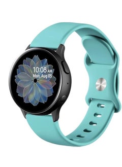 Generic Strap Silicone Band 20MM For Samsung Gear Sport/Samung Watch 4/Watch 5 /Watch 5 Pro /S2 classic/active 2 40mm 44mm/Amazfit GTS 3/ GTS 4/4 Mini/Bip 3/Pro/GTS 2 mini/GTS 2e/Bip U/U Pro  - Image 3