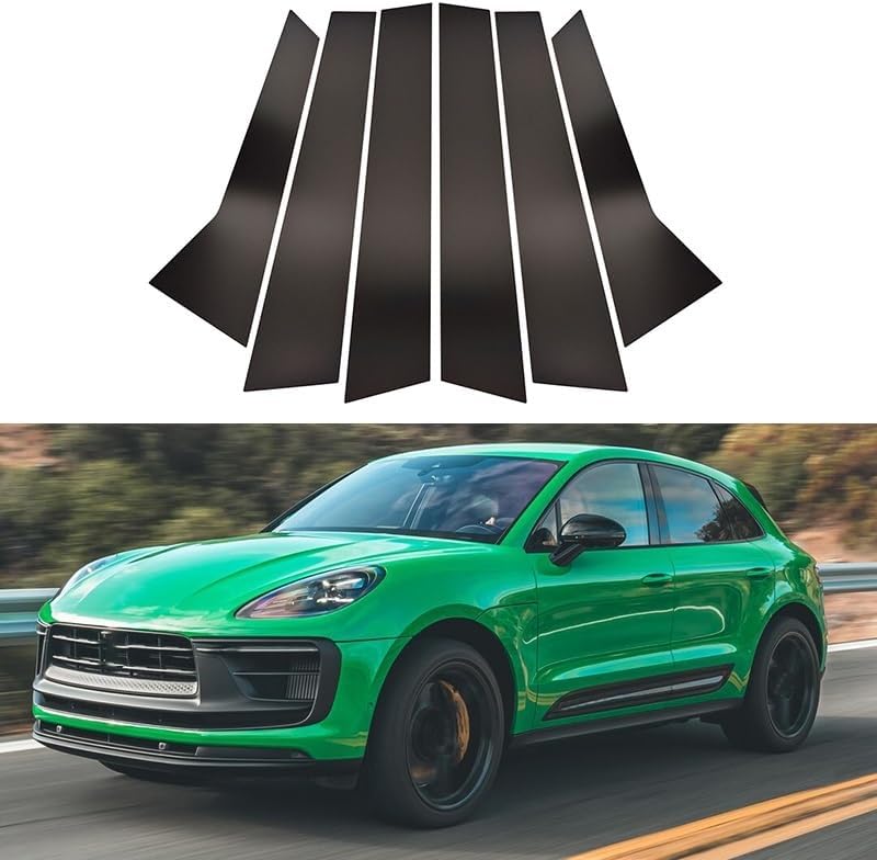 QASULER Car Door Window Decoration Trims for Porsche Macan - Image 4