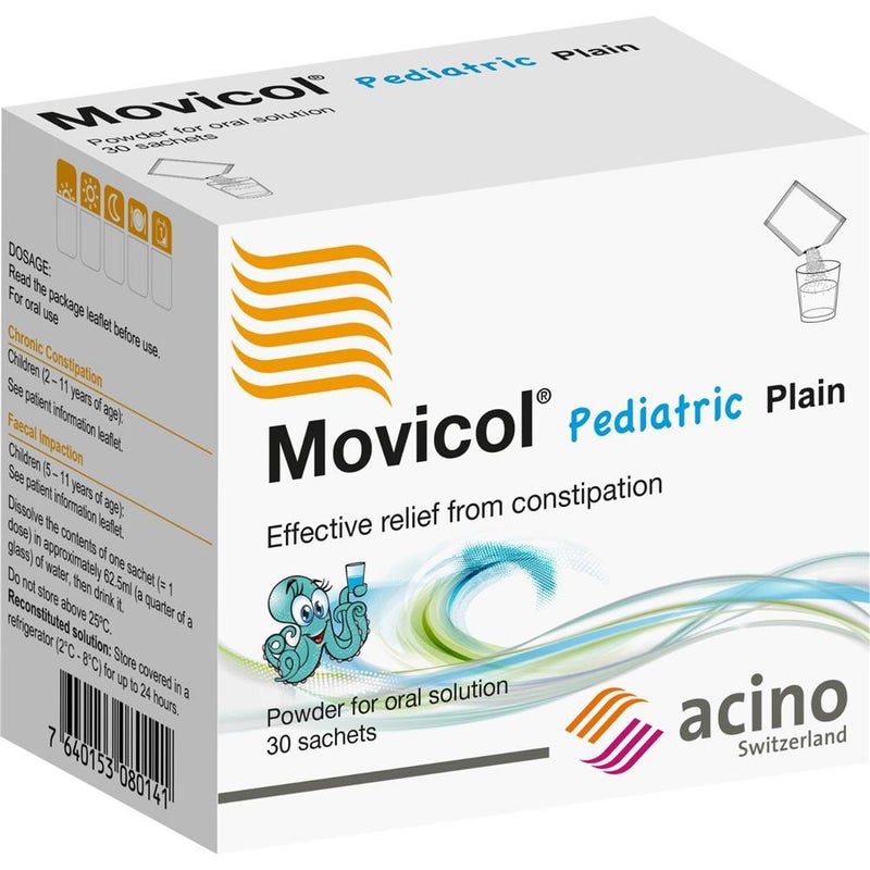 Movicol Pediatric Plain Sachets 30's - Image 2