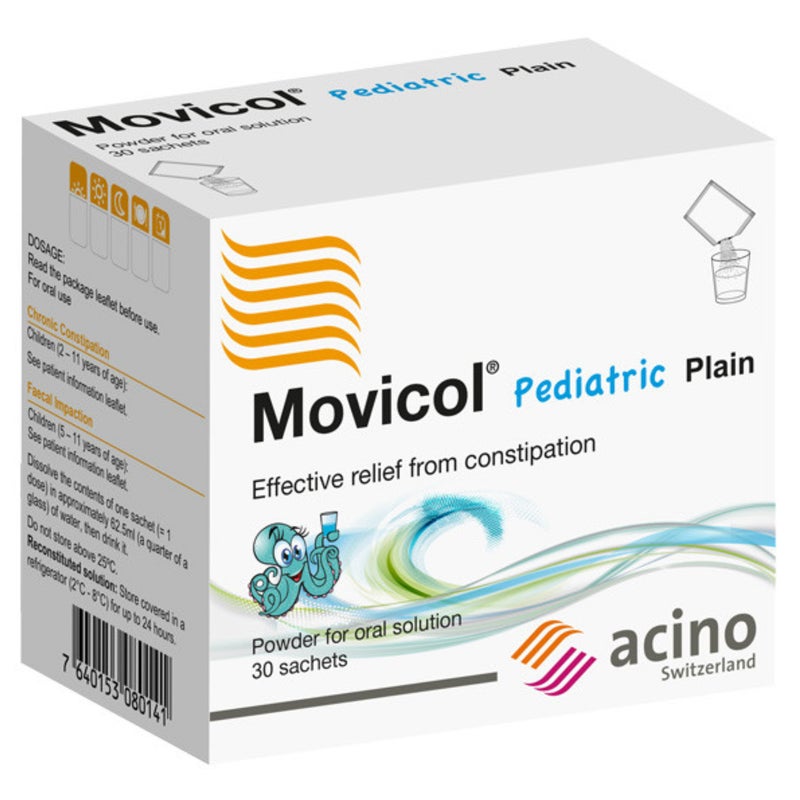 Movicol Pediatric Plain Sachets 30's - Image 1
