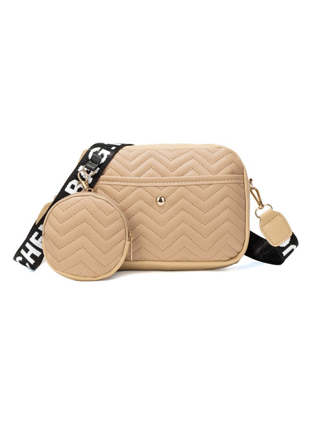 Bag Shoulder New Girls Crossbody Cosmetic Bag V Pattern Fashion Embroidered Shoulder Crossbody Bag Mother And Mother - Image 5