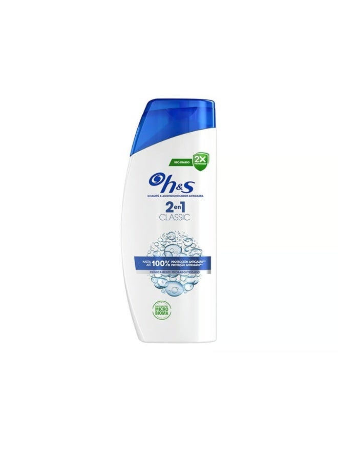 H&S Classic Clean 2-In-1 Shampoo 625ml - Image 1
