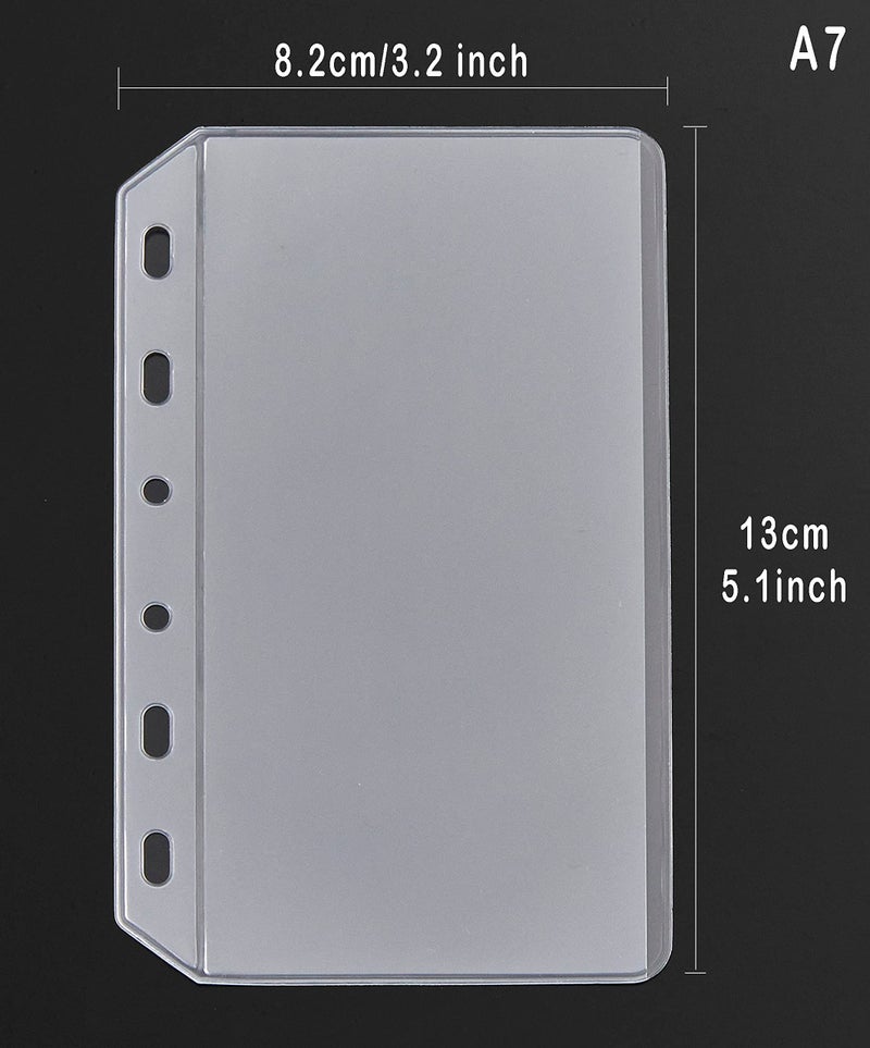 UMSICHT 15pcs A7 Mini Binder Pockets with No Zippers, Zipless Budget Envelopes for Cash System, A7 Binder Pouch for 6 Ring Binder, Money Folder Organizer for Cash. - Image 5