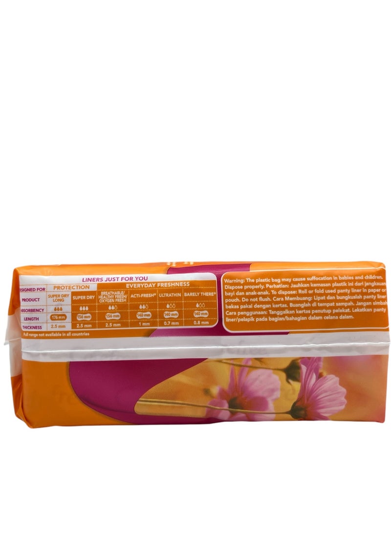Carefree CAREFREE LINERS 20s SUPER DRY LONG  - Image 3