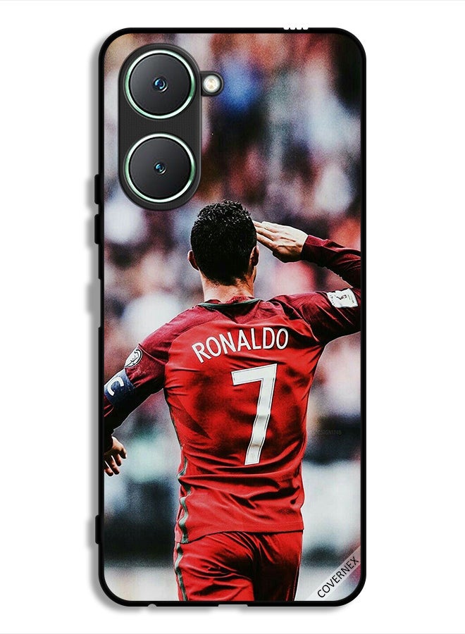 Covernex Vivo Y18i 4G Protective Case Cover Ronaldo Salute To Crowd - Image 1