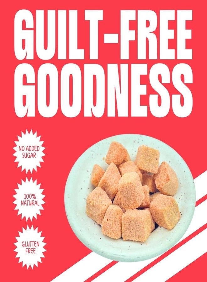 Moon Freeze Dried Guava | No Preservatives, No Added Sugar, Healthy Dried Fruit | 100% Natural, Vegan, Gluten Free Snack for Kids and Adults | 16 grams Pouch (Pack of 3) - Image 2