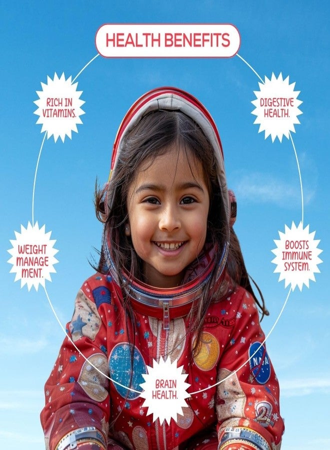 Moon Freeze Dried Guava | No Preservatives, No Added Sugar, Healthy Dried Fruit | 100% Natural, Vegan, Gluten Free Snack for Kids and Adults | 16 grams Pouch (Pack of 3) - Image 3