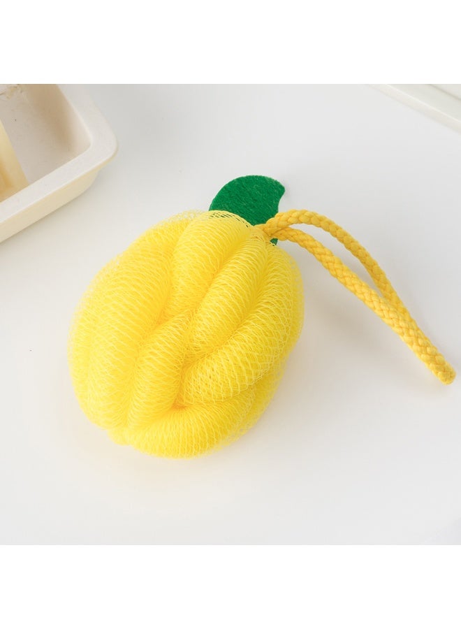 EFUMKE Four individually wrapped soft and fluffy exfoliating bath sponges for showering, spa, massage, and body scrubbing - a spa exfoliating accessory for both men and women. - Image 3