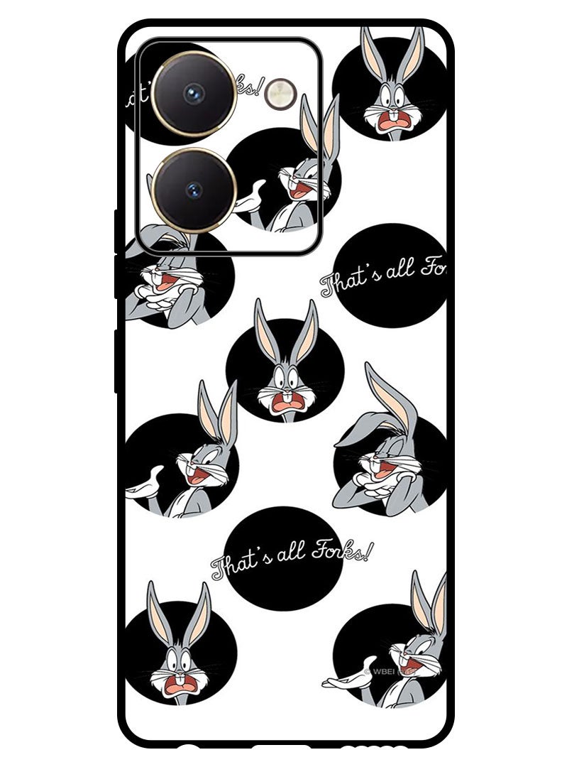 Theodor Protective Case Anti Scratch Shock Proof Bumper Cover For Vivo Y27s Bugs Bunny (3) - Image 1