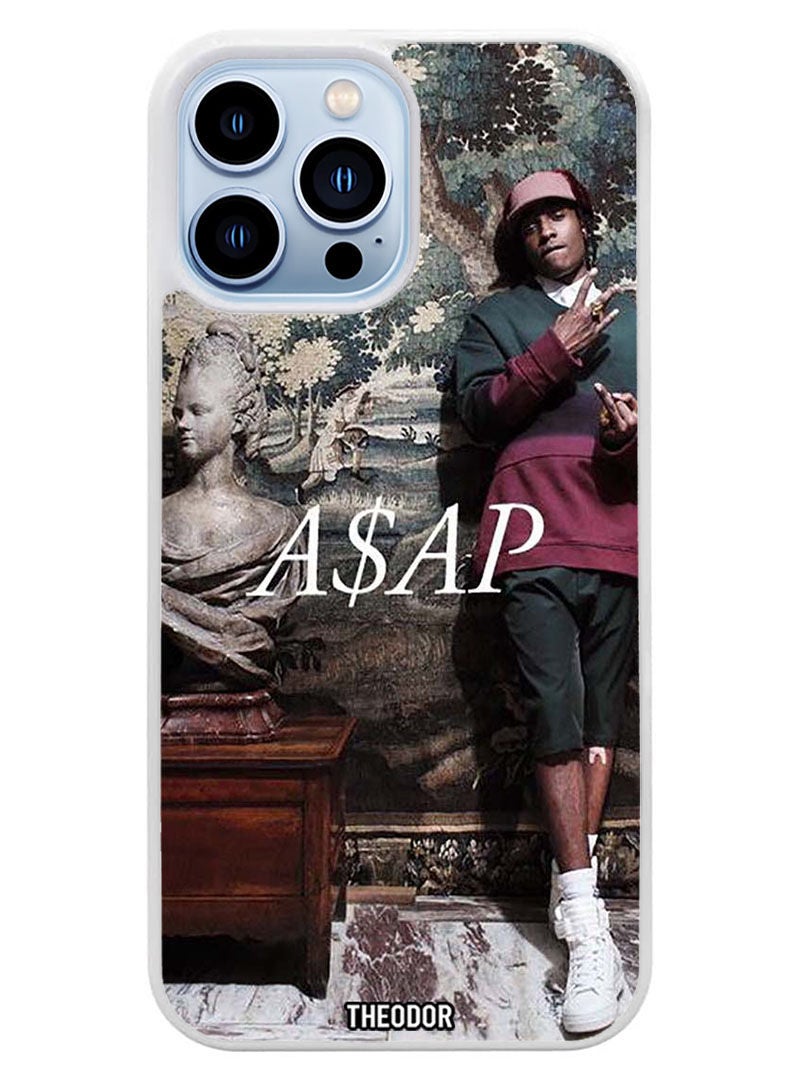 Theodor Protective Case Cover For APPLE IPHONE 14 Pro Max Asap (White Bumper) - Image 1