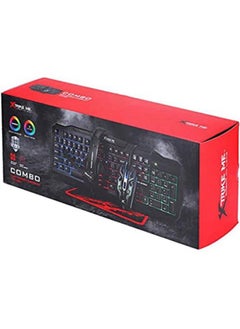 XTRIKE ME Xtrike Me 4in1 Wired Gaming Combo With Mouse - Mousepad - Keyboard - Headset - CM-406  - Image 5