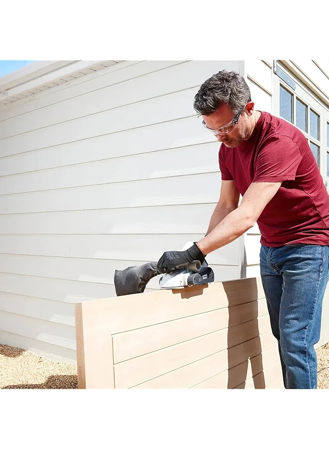 erorex Mshp900 900W 230 240V Corded Planer 3 Mm Size White Black - Image 3