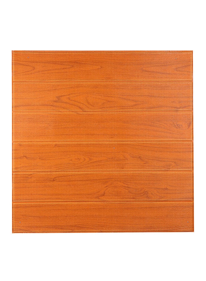 Voberry Self Adhesive 3D Three Dimensional Imitation Board Wall Paste Multicolour 23X30X5cm - Image 1