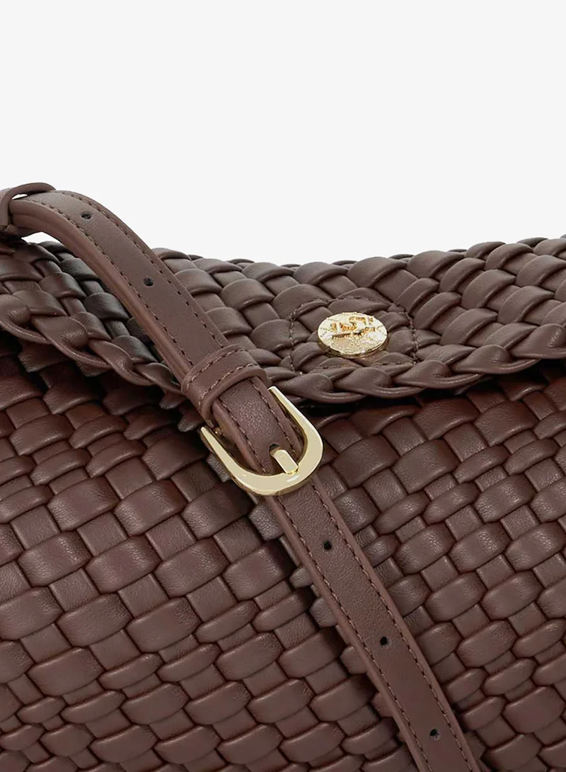 Dune London  Encourage Woven Shoulder Bag for Women | Best Price UAE