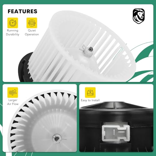 YHTAUTO A/C Heater Blower Motor Assembly for Nissan Versa 2007-2012 L4 1.6L 1.8L Sedan Hatchback, Front Side - Image 4