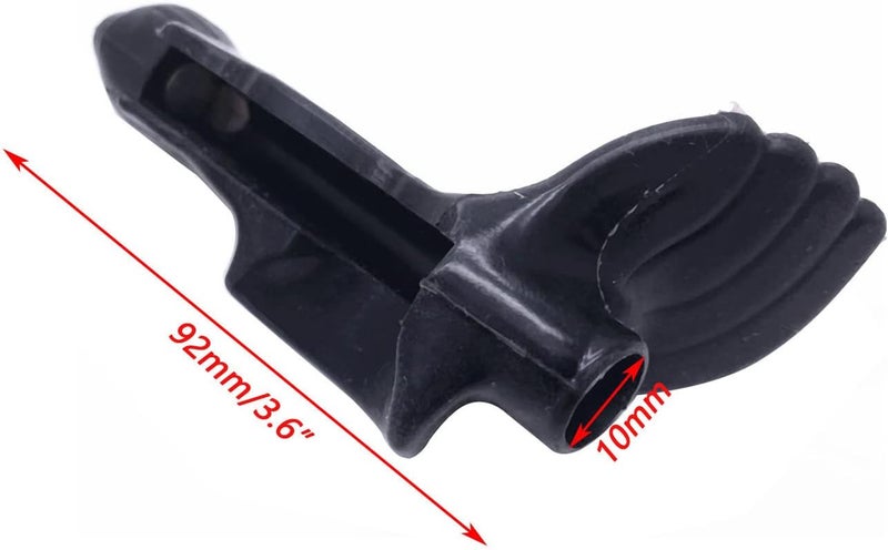 TUOREN Black Violin Bow Holder Squirrel Grip Teaching Aid for Violin and Viola - Image 3