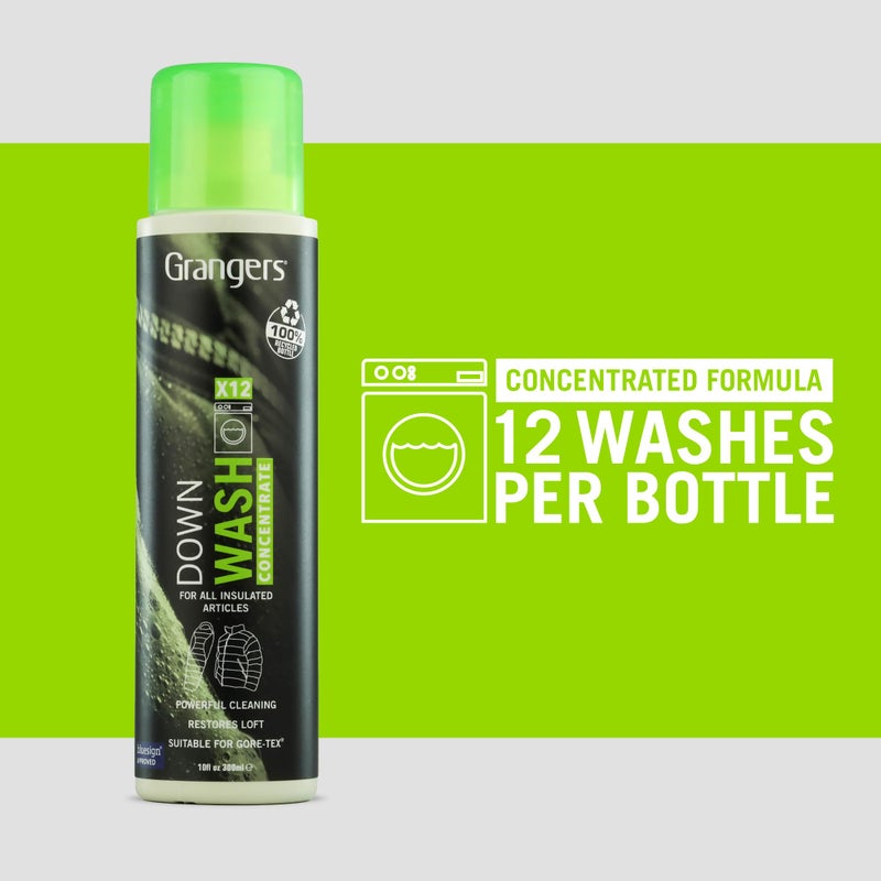 Grangers Down Wash/Detergent for Down Insulated Clothing, Sleeping Bags and Bedding (12 Washes), 10 oz - Image 3