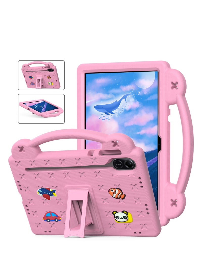 general The case is compatible with the Honor Pad X9 11.5 inches, a lightweight portable children's tablet accessory, and the shockproof protective case is equipped with [pen holder] [carry stand]