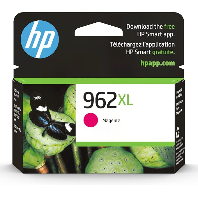 962XL Magenta Original Ink Cartridge (3JA01AN)