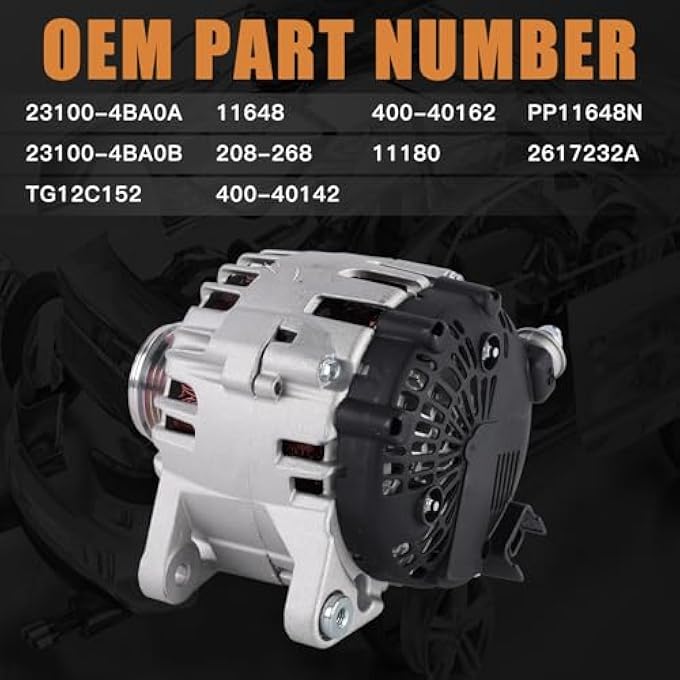 Seaforie 23100-4BA0A Alternator - Image 2