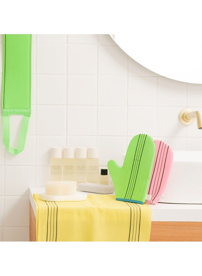 Sephiza Korean Exfoliating Mitt with Thumb – Random Color - Image 2