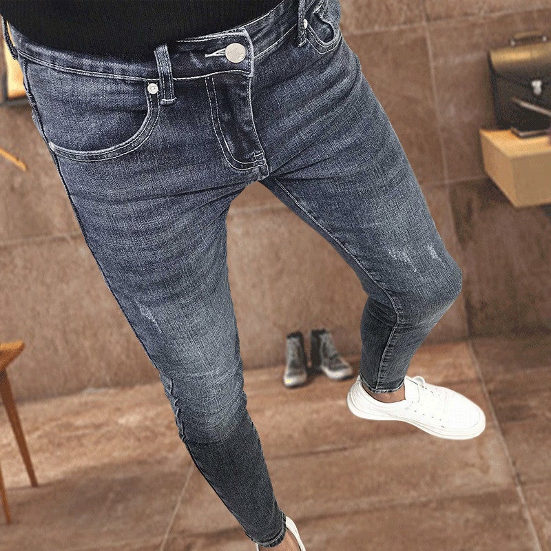 Unisex Casual Daily Denim Jeans - Image 2