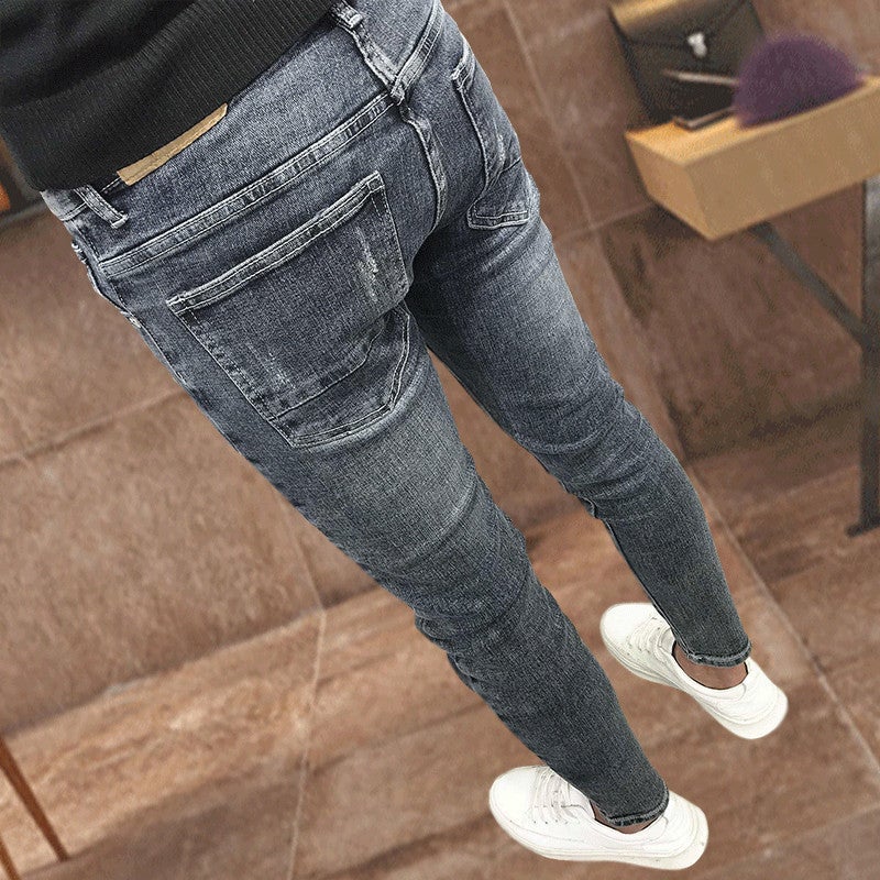 Unisex Casual Daily Denim Jeans - Image 3