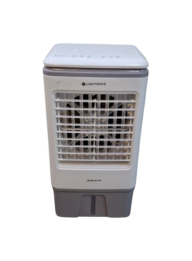 لايت ويف مبرد هواء لايت ويف إيرويف (LW-WC-DC-20L) سعة 20 لترًا، مبرد هواء تبخيري محمول بمحرك تيار مستمر، وسادات تبريد على شكل خلية نحل، وجهاز تحكم عن بعد | استهلاك منخفض للطاقة - Image 2
