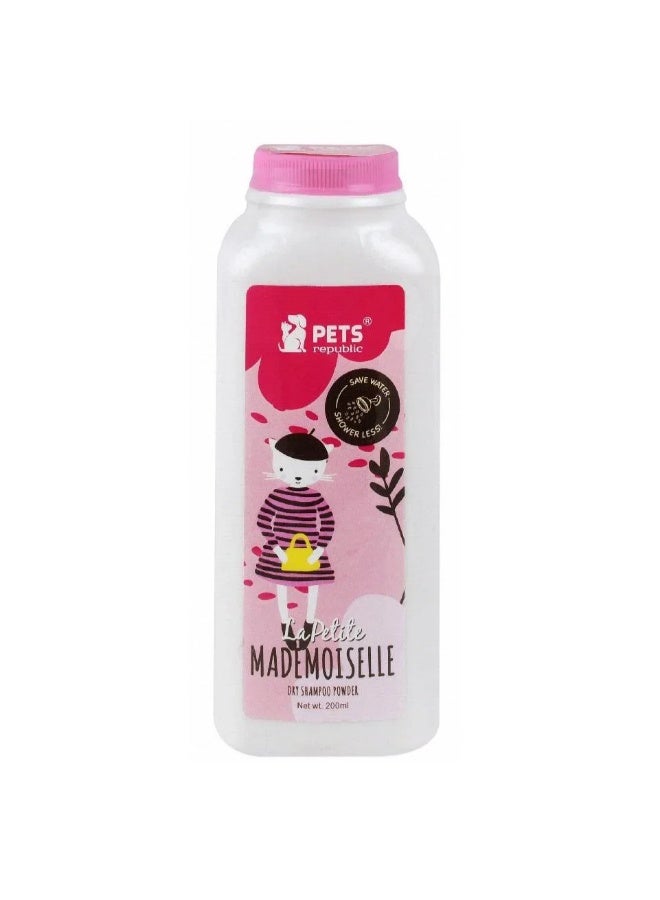 Pets Republic La Petite Mademoiselle Pet Shampoo Powder 200 gr