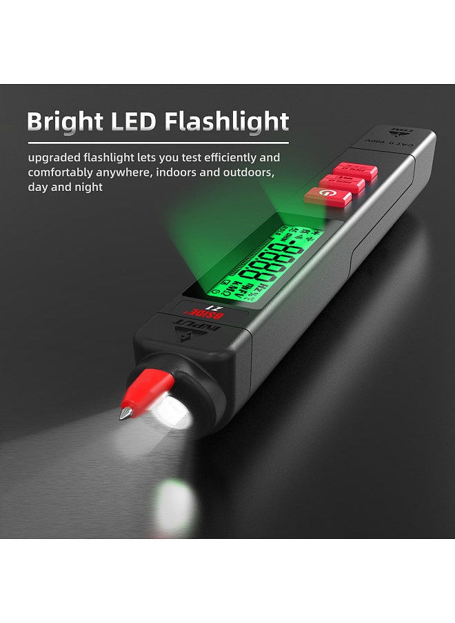 Z1 Multimeter LCD Digital Tester Smart Pen Type Voltage Detector 2000 Counts DC/AC Voltage Frequency Resistance NCV Continuity Live Wire Neutral