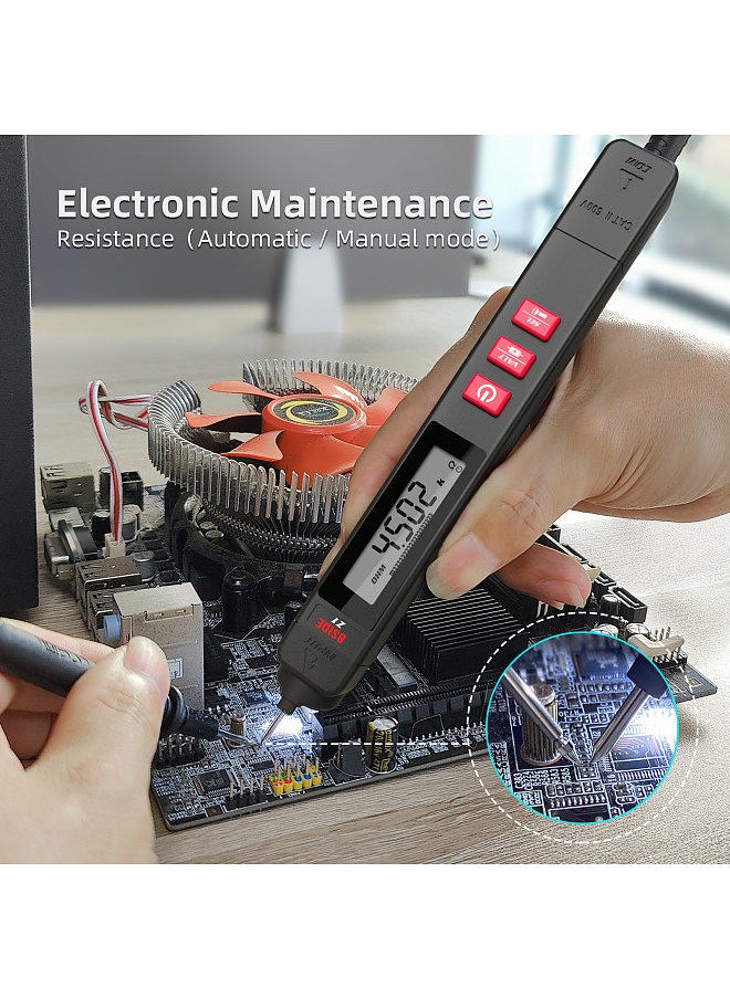 Z1 Multimeter LCD Digital Tester Smart Pen Type Voltage Detector 2000 Counts DC/AC Voltage Frequency Resistance NCV Continuity Live Wire Neutral
