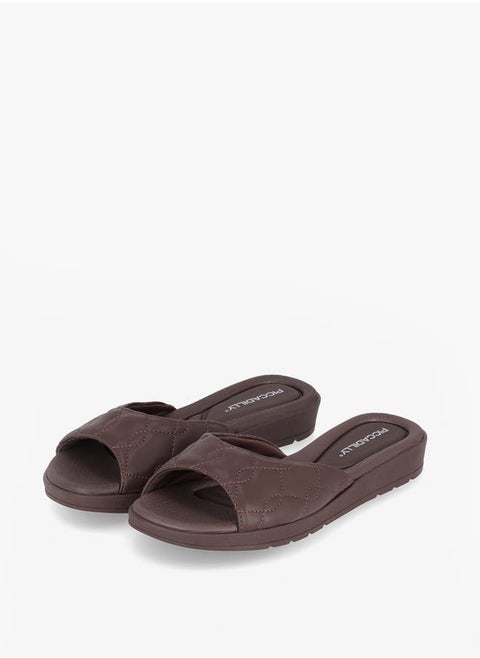 Women Open Toe Slip-On Sandals