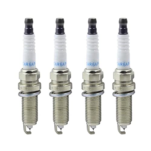Generic 4pcs/lot Car Spark Plug 22401-ED815 LZKAR6AP11 Spark Plug, White  - Image 1