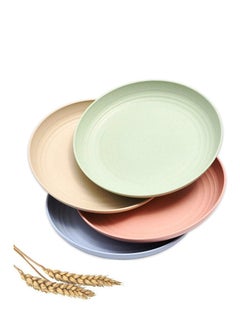Y&D Unbreakable Plates - Reusable Plate Set Dishwasher & Microwave Safe Perfect for Dinner Dishes Healthy Kids Children Toddler Adult, BPA Free Eco-Friendly  - Image 1