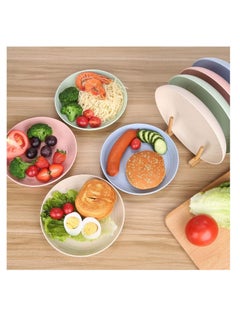 Y&D Unbreakable Plates - Reusable Plate Set Dishwasher & Microwave Safe Perfect for Dinner Dishes Healthy Kids Children Toddler Adult, BPA Free Eco-Friendly  - Image 5